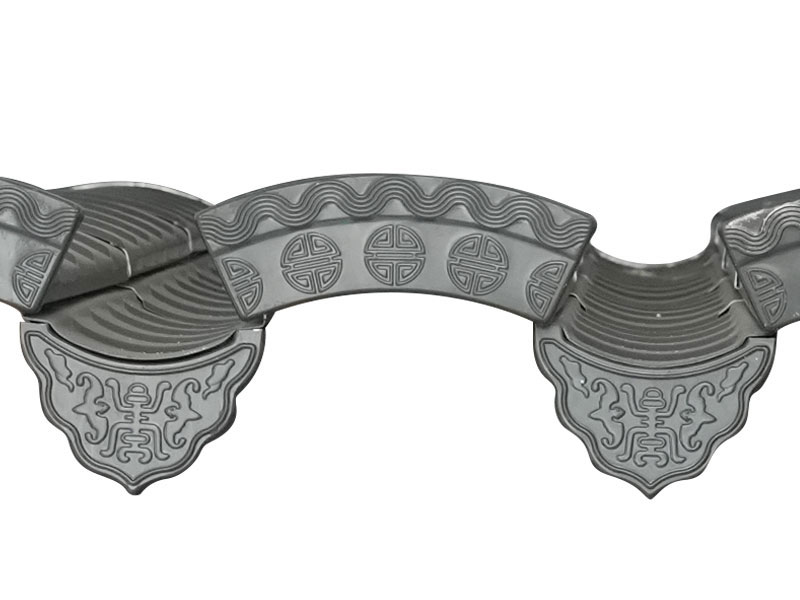 Aluminium magnesium mangan hui gaya antik indigo logam jubin