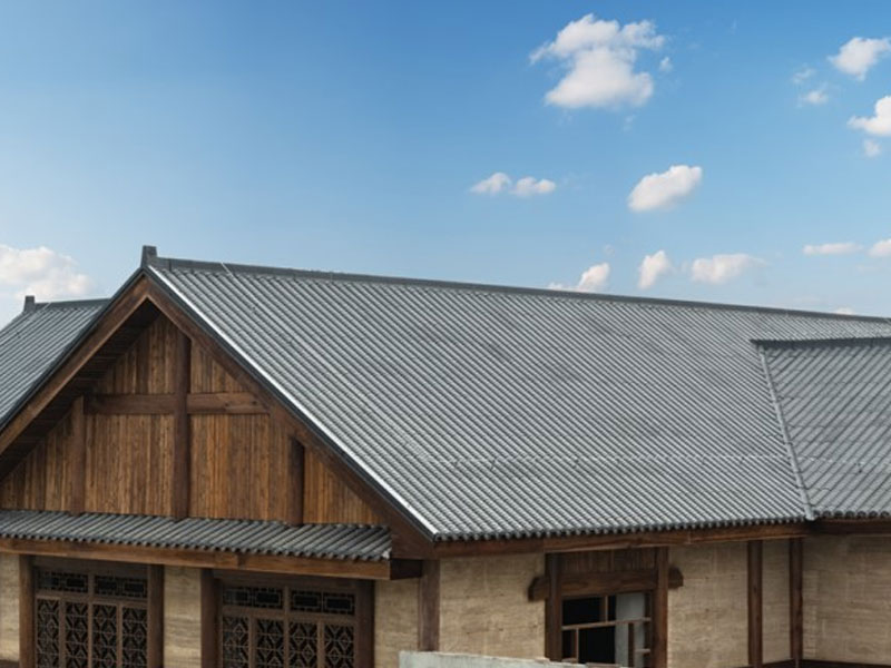 Aluminium magnesium mangan hui gaya antik indigo logam jubin