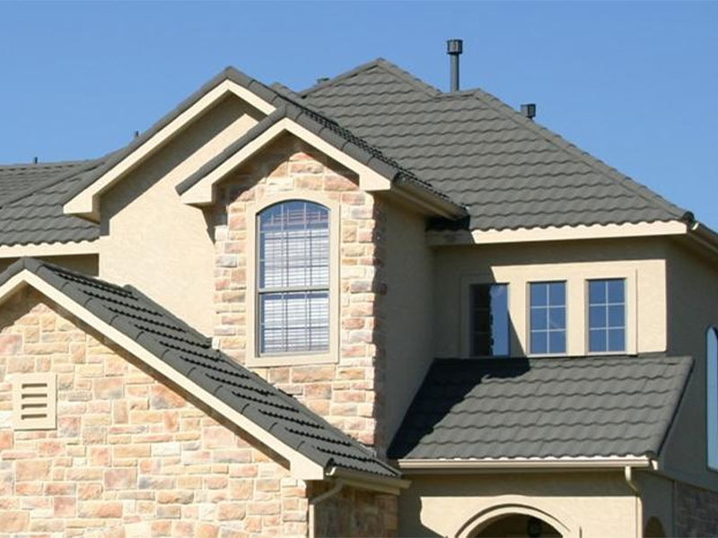 Aluminium magnesium mangan satu keping jubin bumbung antik