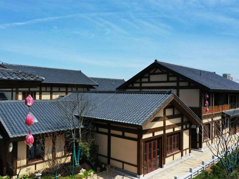 Aluminium Magnesium mangan jubin bumbung gaya Jepun