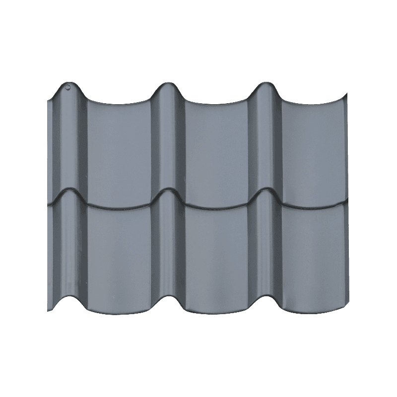 Aluminium magnesium mangan satu keping jubin bumbung bersama buluh