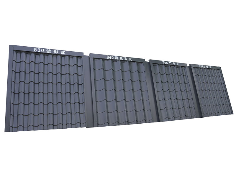 Aluminium magnesium mangan satu keping jubin bumbung antik