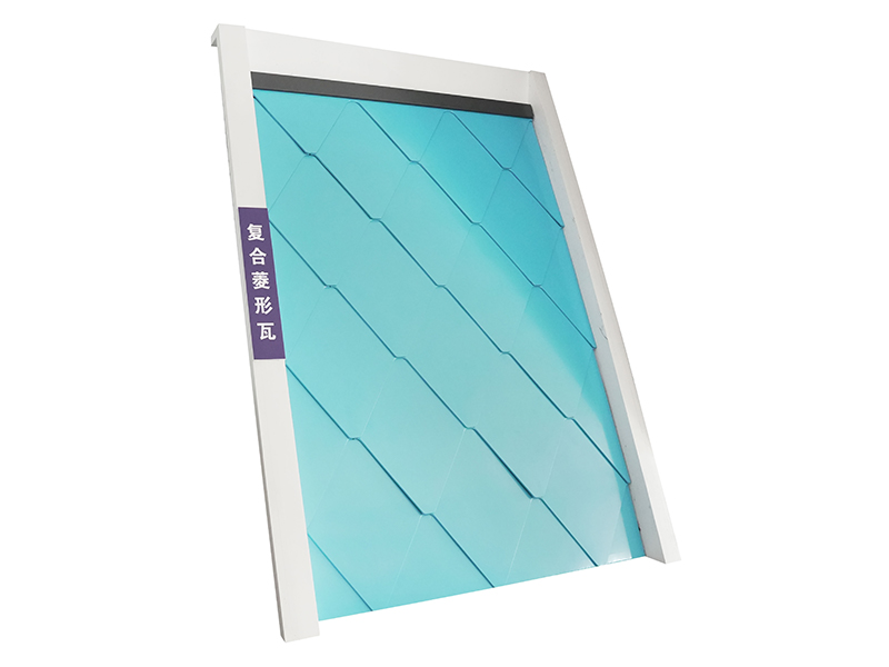 Aluminium Magnesium Mangan Komposit berlian berbentuk bumbung logam jubin